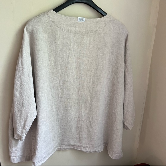 linenfox 100% linen kimono jacket - Picture 11 of 12